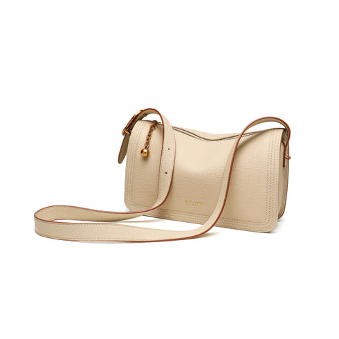 Hobo Shoulder Bag - Apricot